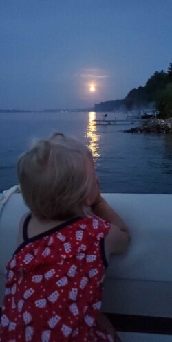 Watching the sun go down